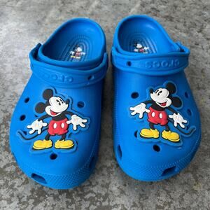 Disney Mickey & Co. Classic Clog Crocs Blue - Men’s 6 Women’s 8